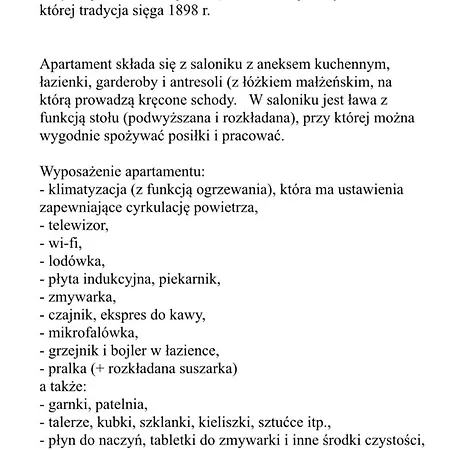 Miniapartament Jelonka *